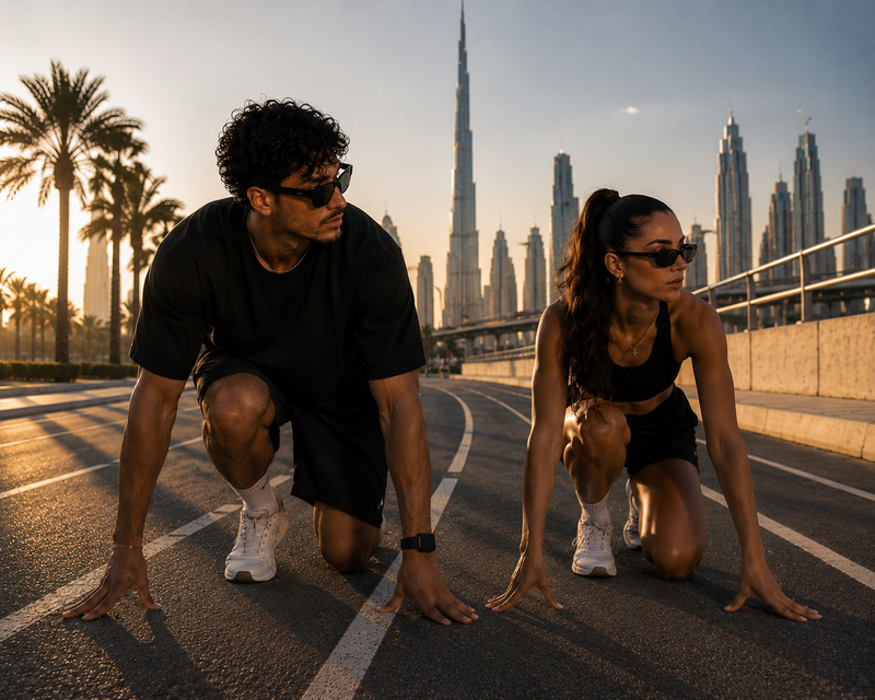 Born in Dubai